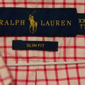 Ralph Lauren Mens button down long sleeve shirt